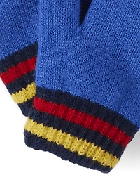 Toddler Boys Embroidered Construction 2-Piece Cold Weather Set