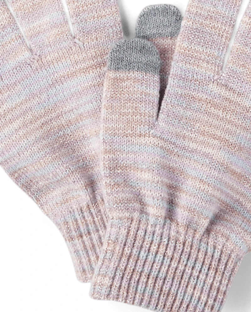 Girls Space Dye 2-Piece Cold Weather Set