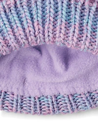 Toddler Girls Space Dye 2-Piece Cold Weather Set