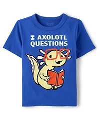 Baby And Toddler Boys Axolotl Graphic Tee