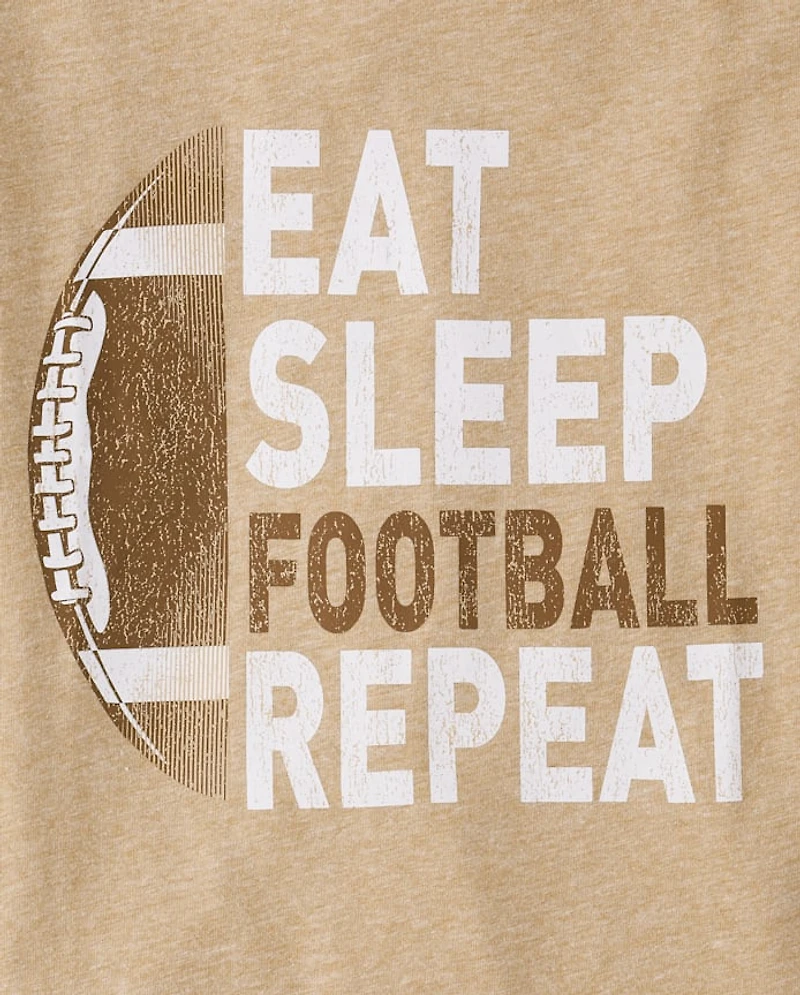 Boys Football Graphic Tee