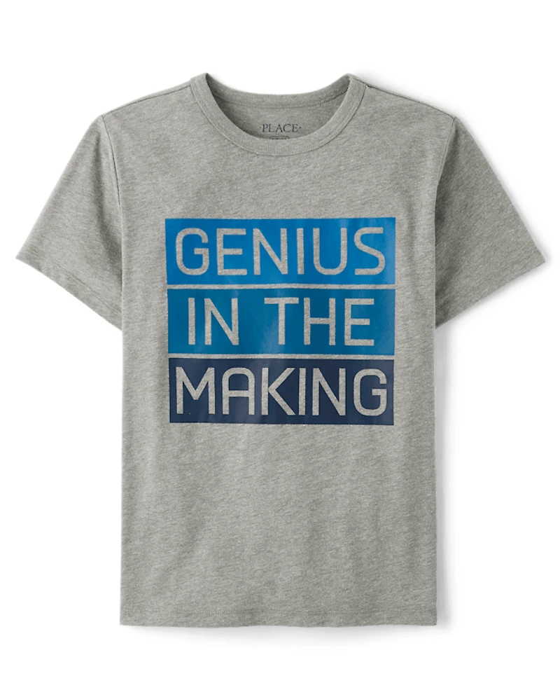 Boys Genius Graphic Tee