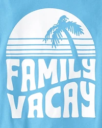 Kids Matching Family Vacay Graphic Tee