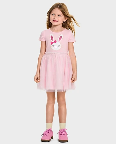 Toddler Girls Bunny Tutu Dress