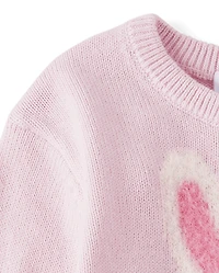 Toddler Girls Bunny Sweater