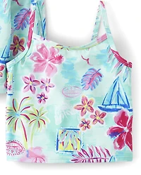 tout-petit, fille Maillot de bain 3 pièces Tropical