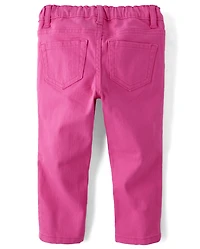 Baby And Toddler Girls Straight Jeans