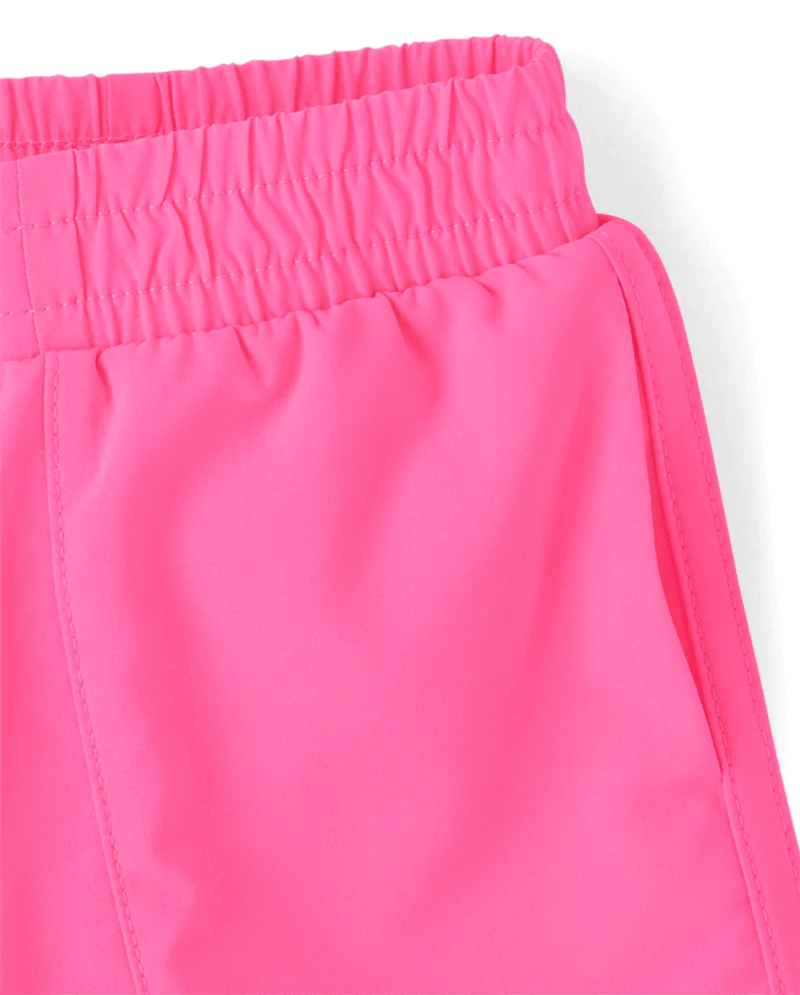 Toddler Girls Quick Dry Lined Shorts