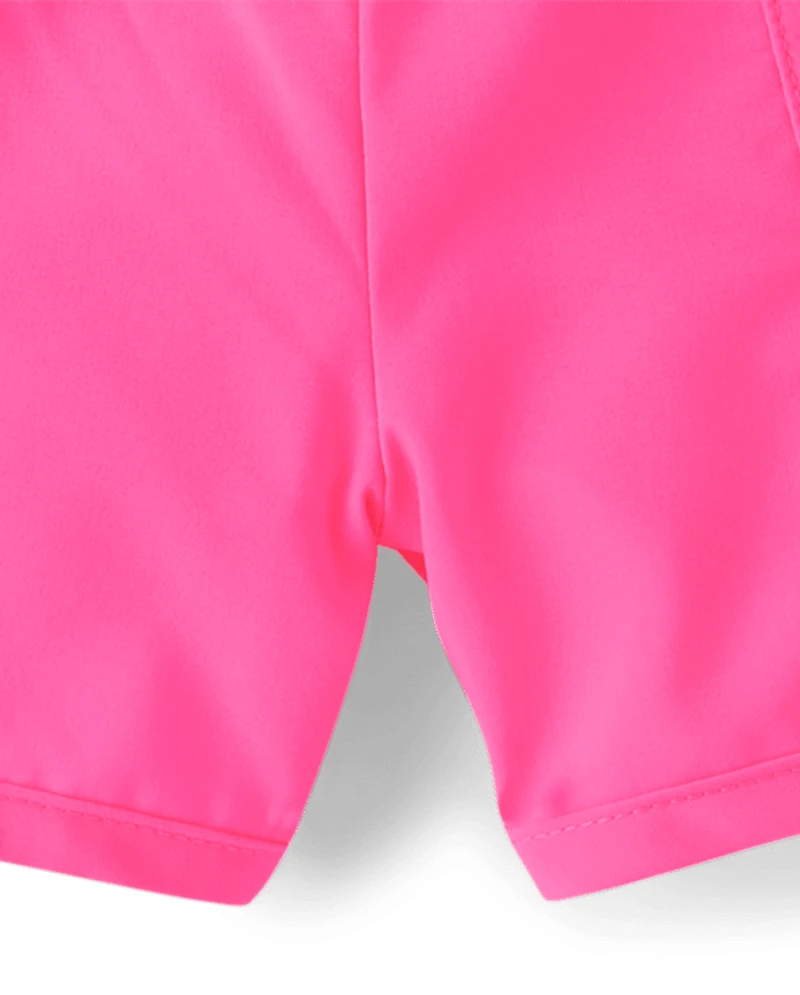 Toddler Girls Quick Dry Lined Shorts