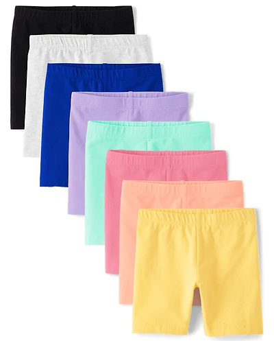 Toddler Girls Bike Shorts -Pack