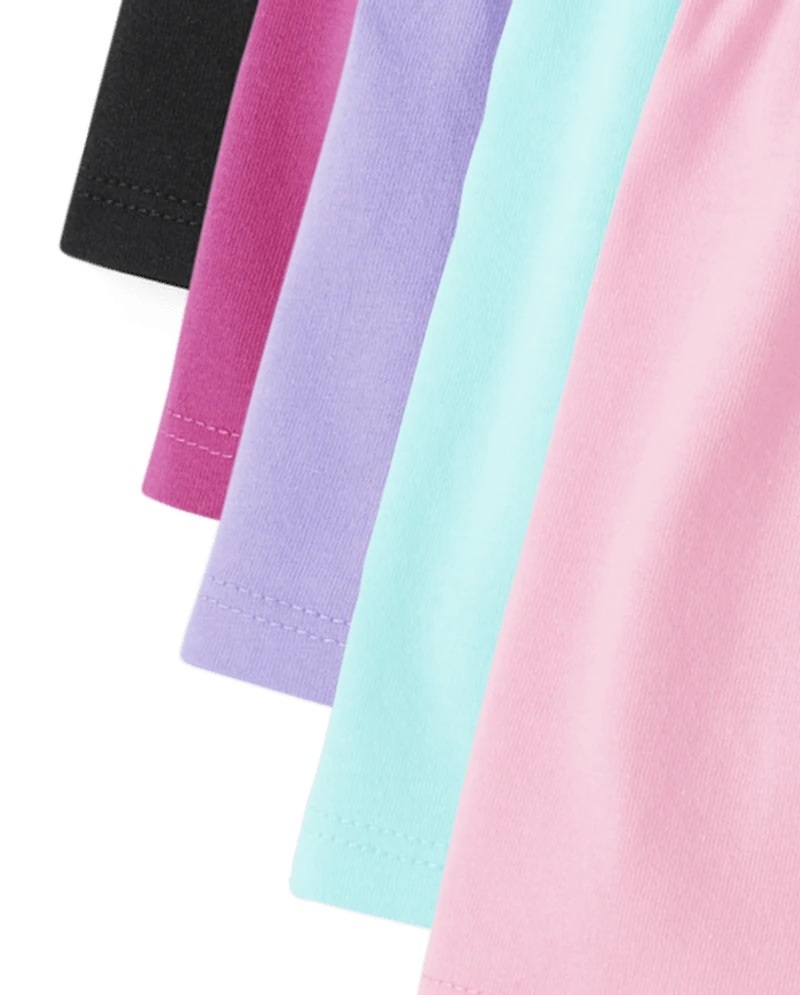 Lot de 5 hauts Empire Babydoll pour petites filles