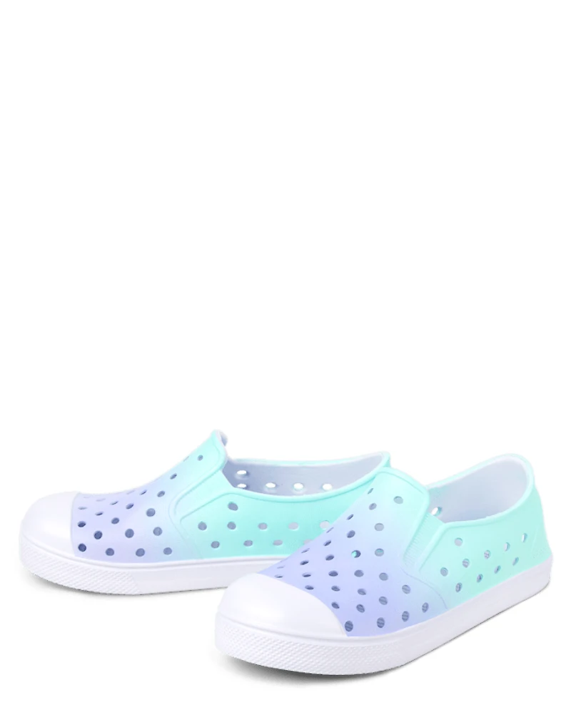Girls Perforated Water Sneakers