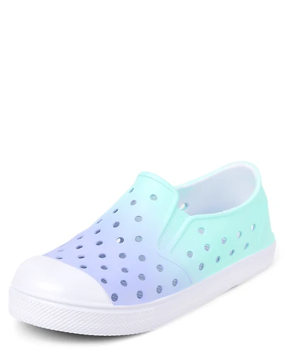 Girls Perforated Water Sneakers
