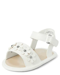Baby Girls Flower Sandals