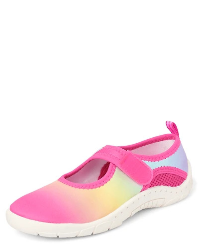 Girls Rainbow Ombre Water Shoes