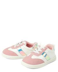 Baby And Toddler Girls Colorblock First Steps Sneakers