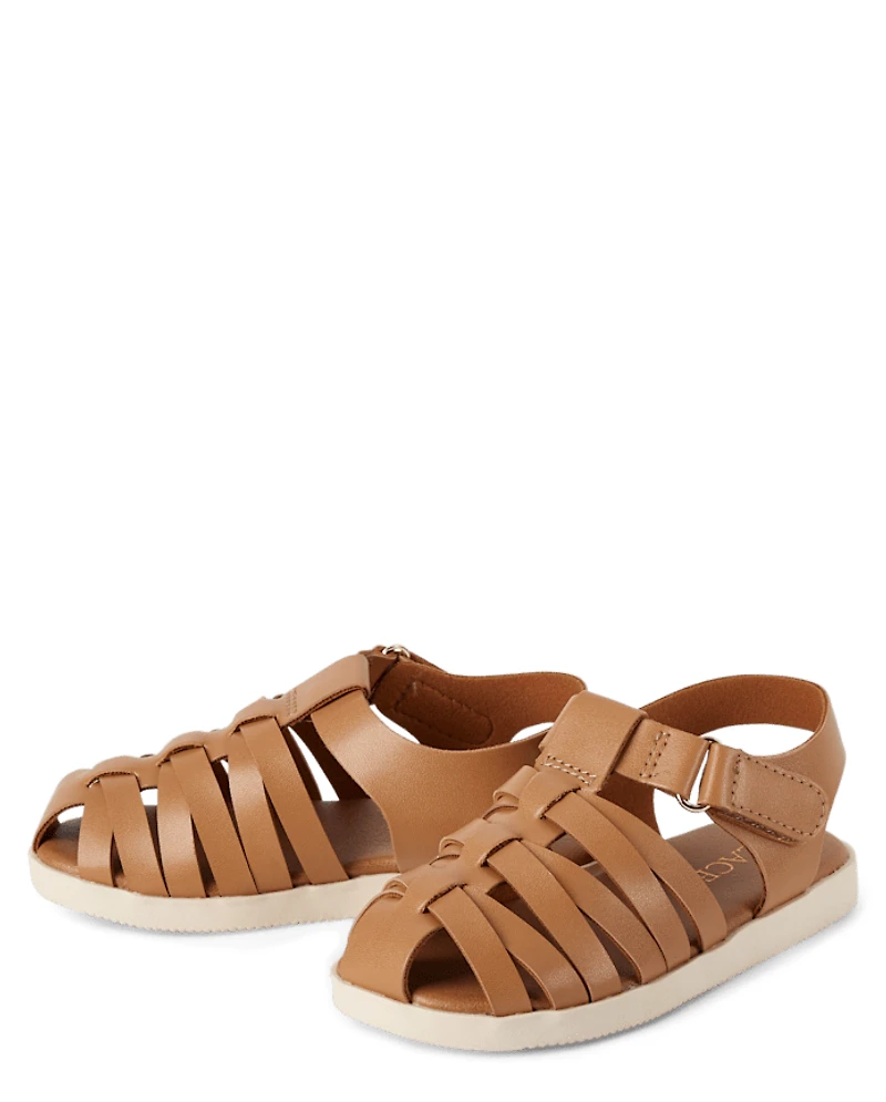 tout-petit, fille Sandales Fisherman