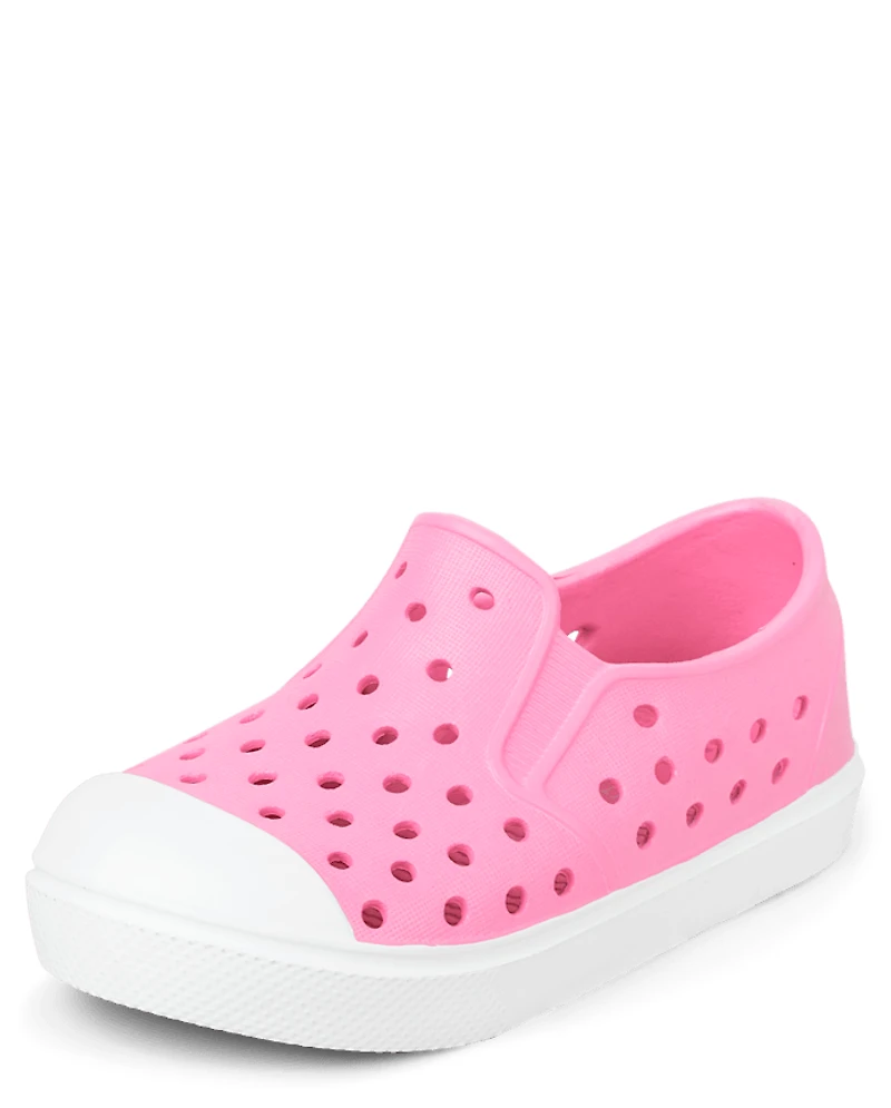 Toddler Girls Perforated Water Sneakers