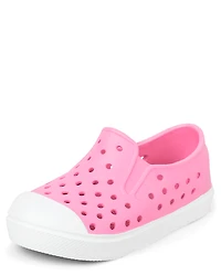 Toddler Girls Perforated Water Sneakers