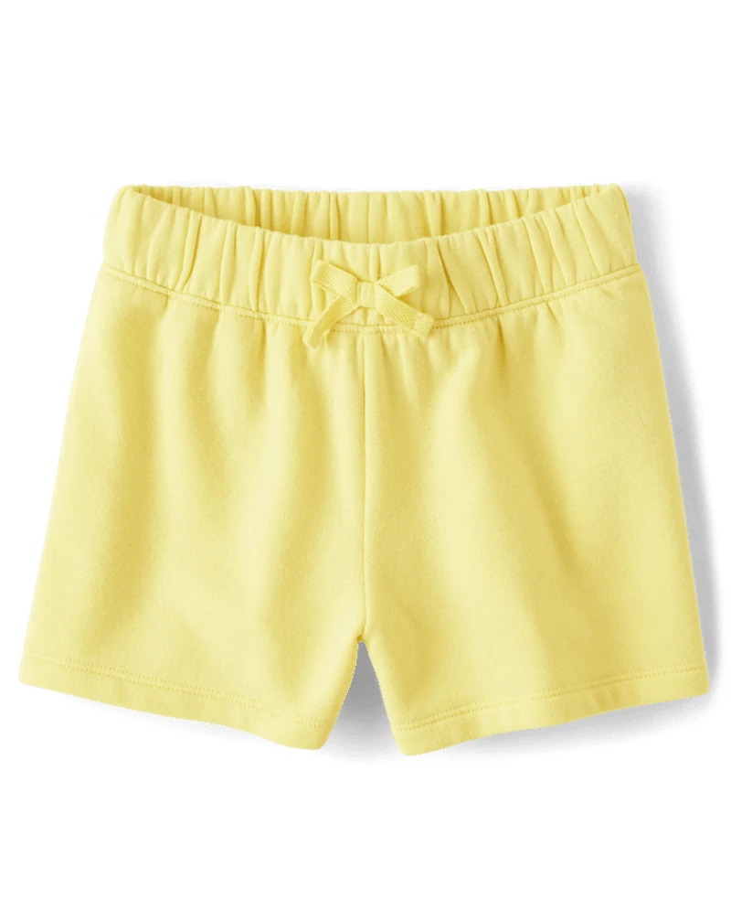 Short en polaire pour fille