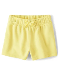 Short en polaire pour fille