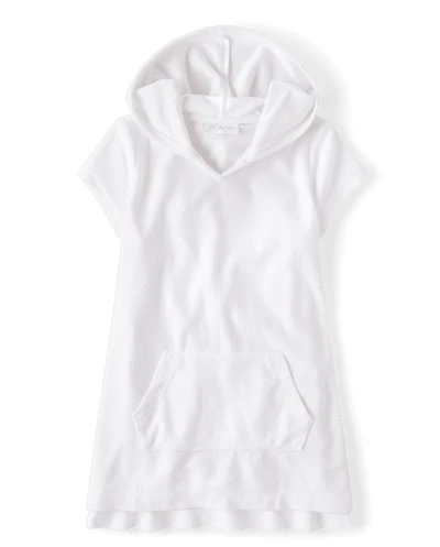 Girls Terry Swim Cover-Up