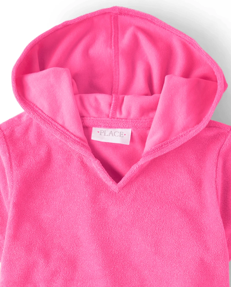 Girls Terry Swim Cover-Up