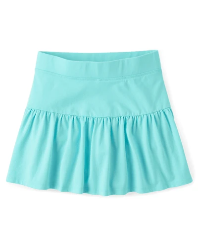 Girls Tiered Skort