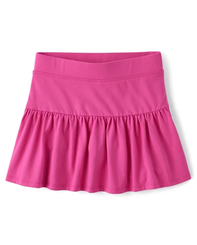 Girls Tiered Skort