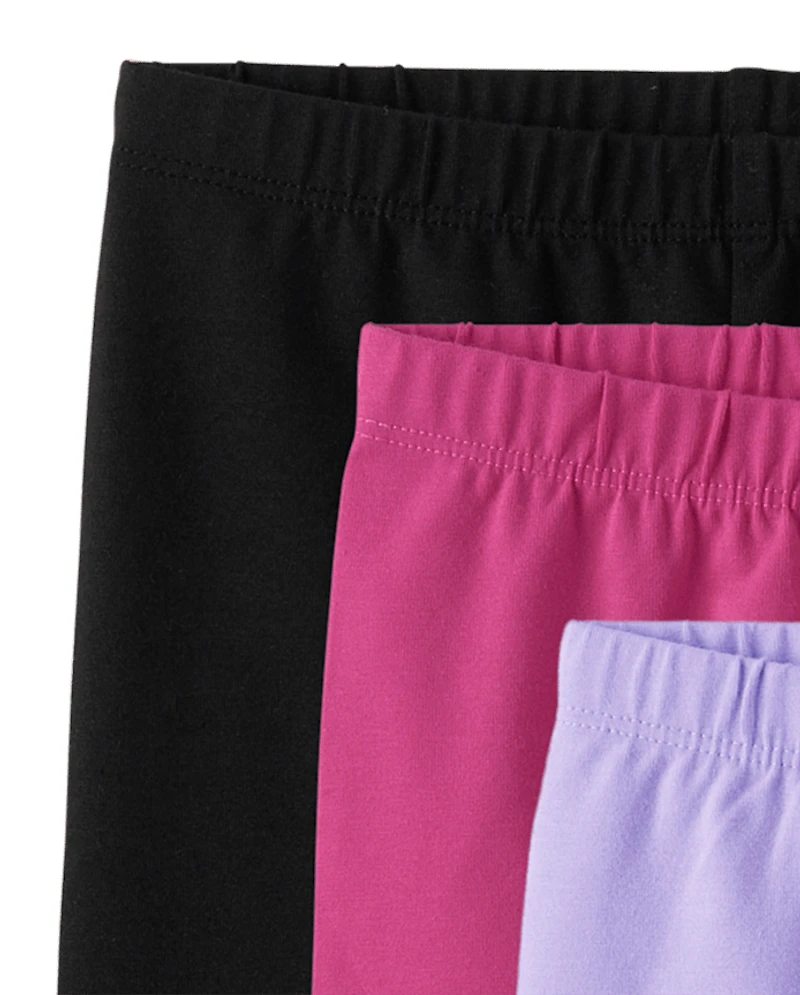 Lot de 5 shorts cyclisme pour filles