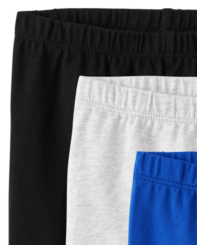 Girls Bike Shorts 5-Pack