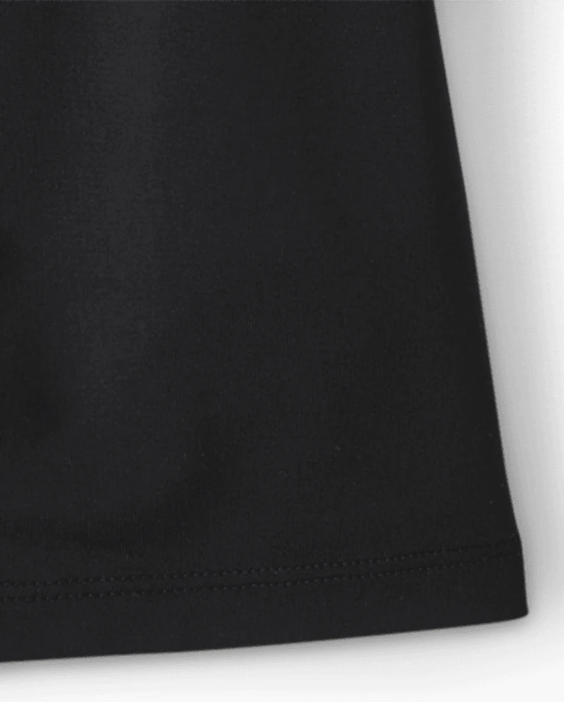Girls Quick Dry Twist Back Boxy Top