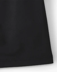Girls Quick Dry Twist Back Boxy Top