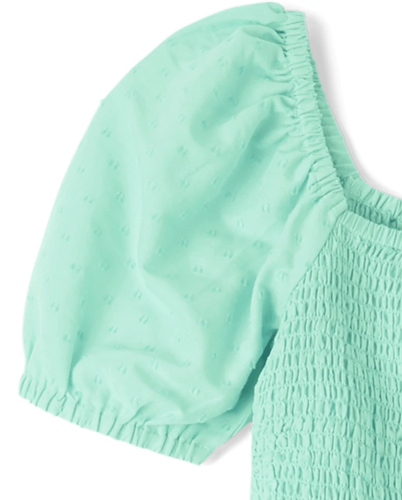 Womens Mommy And Me Smocked Tiered Dress