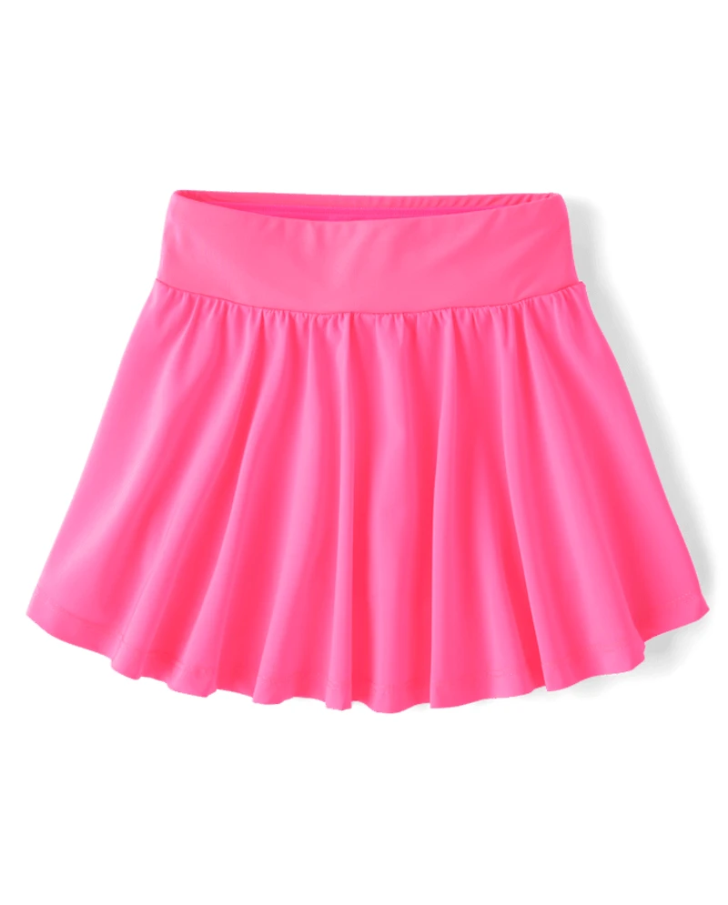 Jupe-short à séchage rapide pour fille