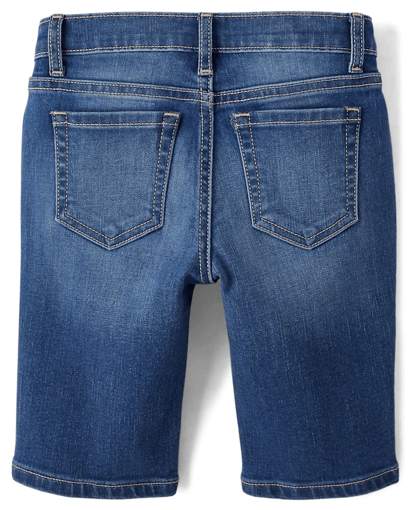 Short en jean pour fille