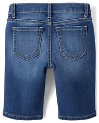 Short en jean pour fille