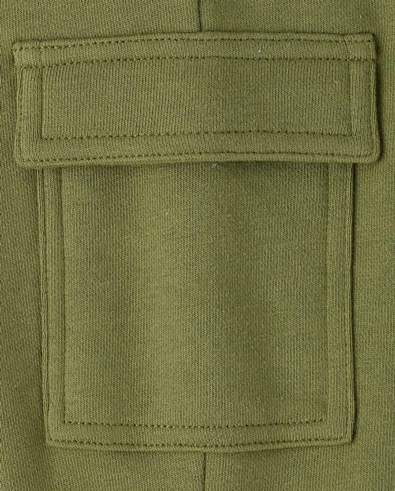 Baby And Toddler Boys Striped Colorblock 2-Piece Outfit Set