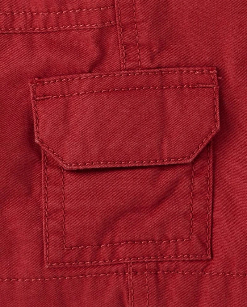 Shorts cargo à enfiler pour bébés et petits garçons