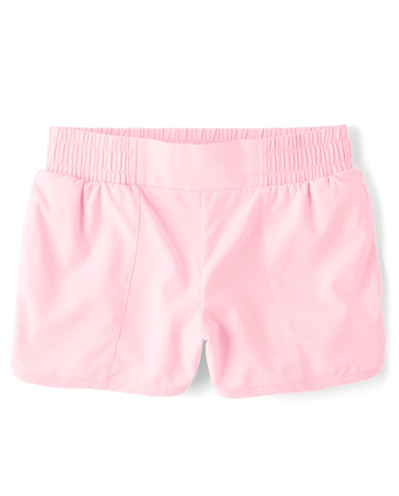 Short doublé à séchage rapide pour Fille