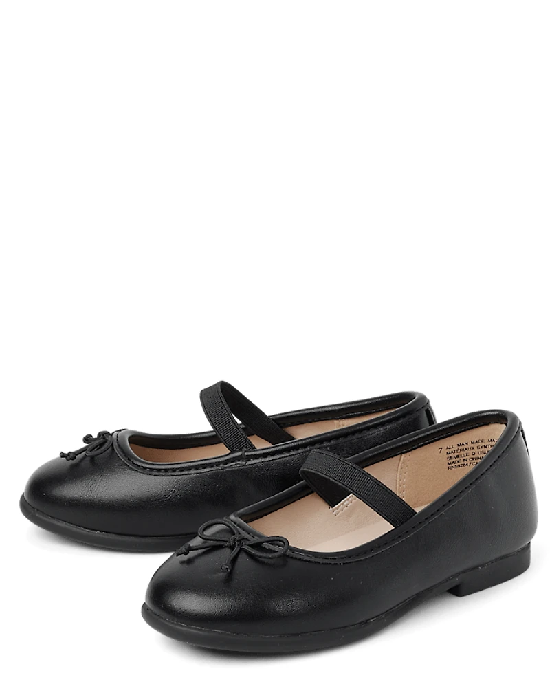 Toddler Girls Bow Ballet Flats