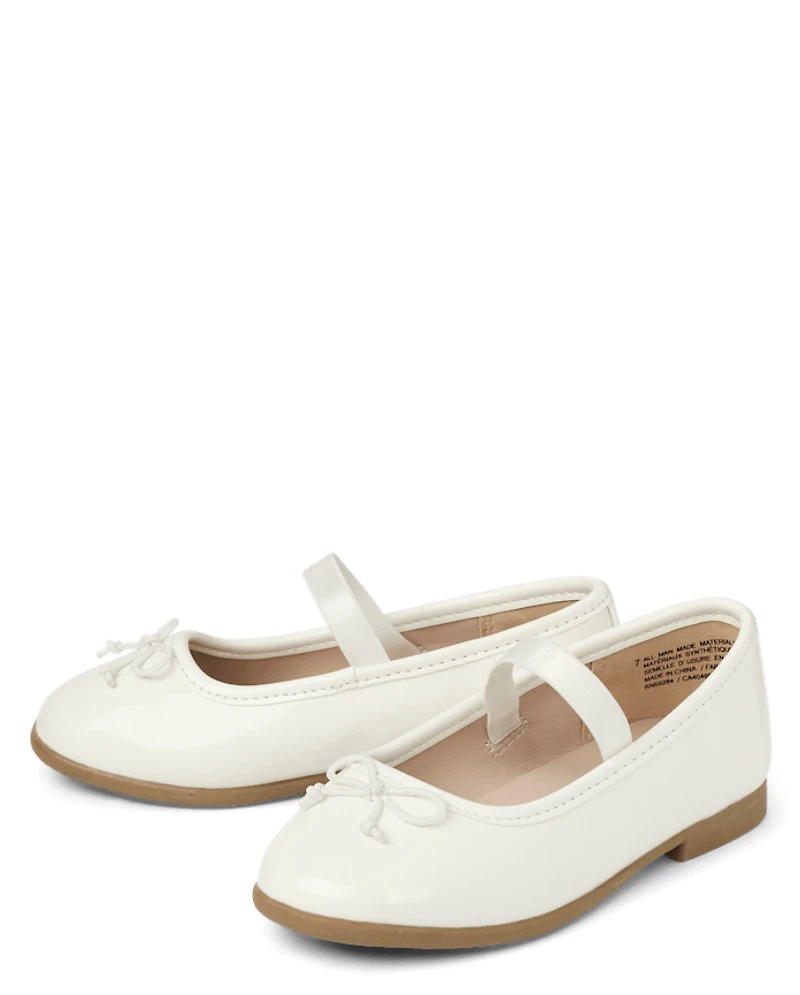 Toddler Girls Bow Ballet Flats