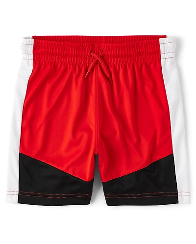 Boys Colorblock Performance Basketball Shorts