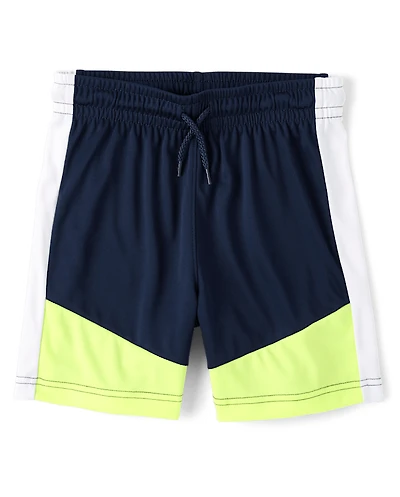 Boys Colorblock Performance Basketball Shorts