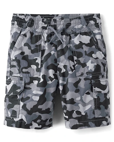 Boys Pull On Cargo Shorts