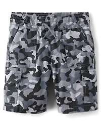 Boys Pull On Cargo Shorts