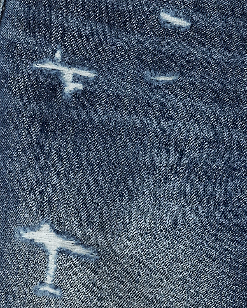 Short en jean pour garçon