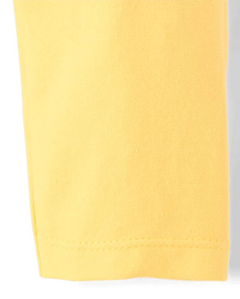 Baby Girls Sun Ruffle Leggings 2-Pack