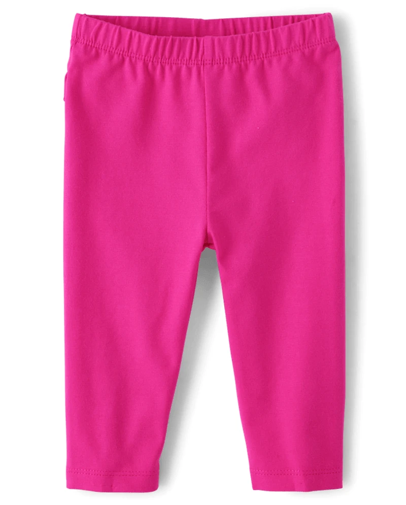 Baby Girls Ruffle Leggings 2-Pack