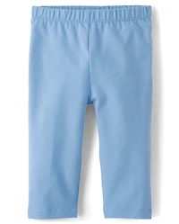 Baby Girls Floral Ruffle Leggings 2-Pack